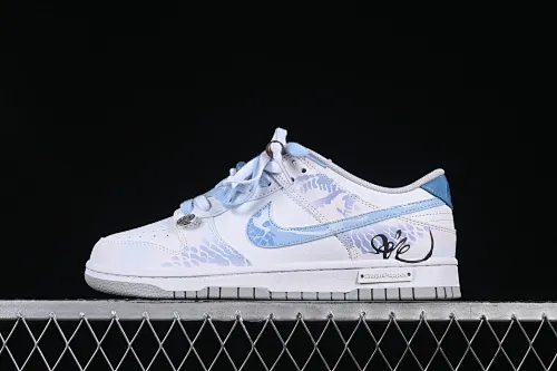 All Categories Nk SB Dunk Series Nk SB Dunk Low Low-top sneakers Nk Dunk CNY Year of the Snake Steam Puppet New Chinese style Chinese style gift box Pearl of the Snake Low-top casual sneakers DD1391-103